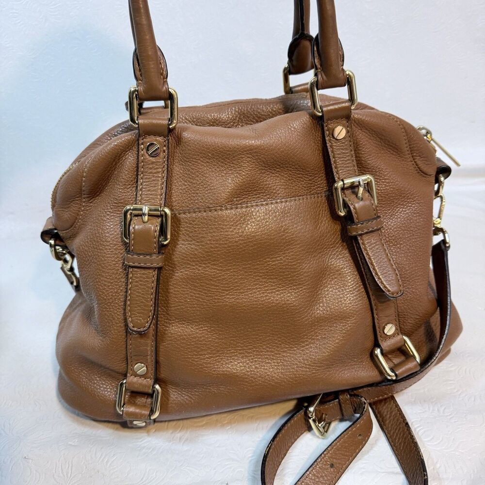 Michael Kors Bedford Legacy Satchel Brown Leather - Picture 4 of 16